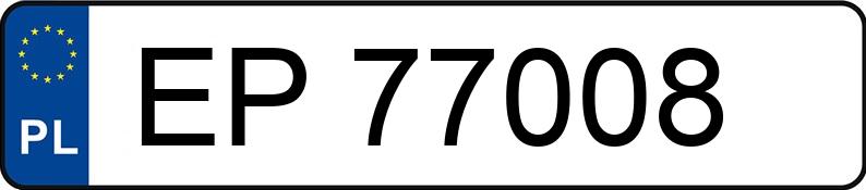 Numer rejestracyjny EP 77008 posiada PEUGEOT 607 3.0 MR`00 E3 607 3.0 MR`00 E3 - EP77008 Numer rejestracyjny EP 77008 posiada PEUGEOT 607 3.0 MR`00 E3 607 3.0 MR`00 E3 - EP77008