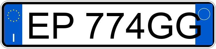 Numer rejestracyjny EP774GG posiada BMW Serie 3 Numer rejestracyjny EP774GG posiada BMW Serie 3