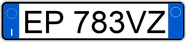 Numer rejestracyjny EP783VZ posiada BMW Serie 1 Numer rejestracyjny EP783VZ posiada BMW Serie 1