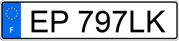 Numer rejestracyjny EP797LK posiada AUDI A3 SPORTBACK