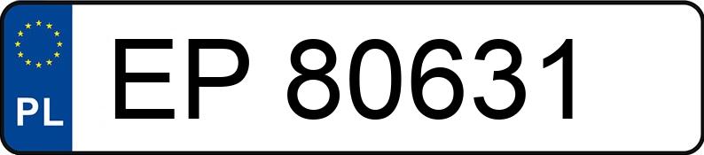 Numer rejestracyjny EP 80631 posiada FIAT Punto II 1.2 Kat. S - EP80631