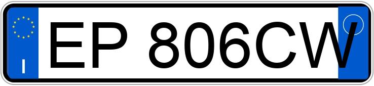 Numer rejestracyjny EP806CW posiada NISSAN Micra 4a serie