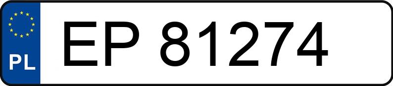 Numer rejestracyjny EP 81274 posiada BMW 523i Kat. MR`95 E39 523i Kat. MR`95 E39 - EP81274