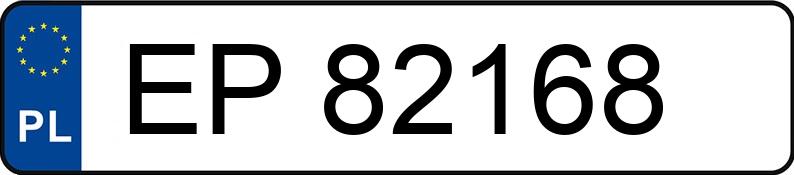 Numer rejestracyjny EP 82168 posiada BMW 530 Diesel Kat. MR`01 E39 530 Diesel Kat. MR`01 E39 - EP82168