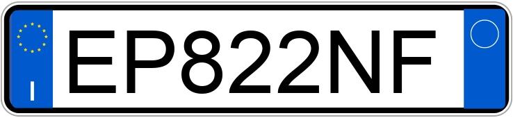 Numer rejestracyjny EP822NF posiada VOLKSWAGEN Golf 7a serie