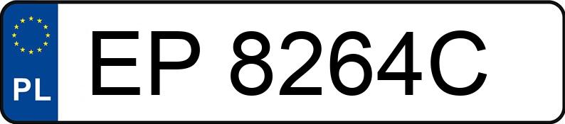 Numer rejestracyjny EP 8264C posiada DODGE Grand Caravan 3.6 Kat. MR`11 GT Aut. - EP8264C