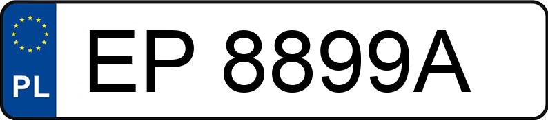 Numer rejestracyjny EP 8899A posiada AUDI A6 Allroad 55 TFSI MR`20 E6d C8 S tronic - EP8899A