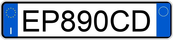 Numer rejestracyjny EP890CD posiada VOLKSWAGEN up!