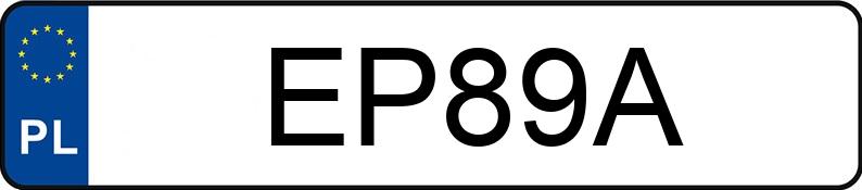 Numer rejestracyjny EP 89A posiada GAZ 69 M - EP89A