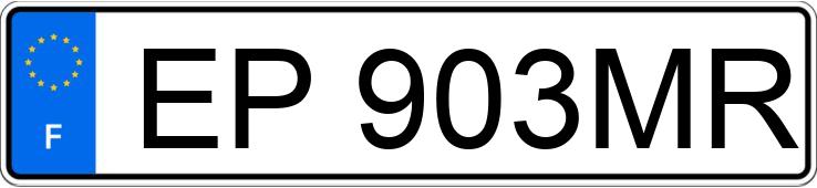 Numer rejestracyjny EP903MR posiada RENAULT CLIO IV