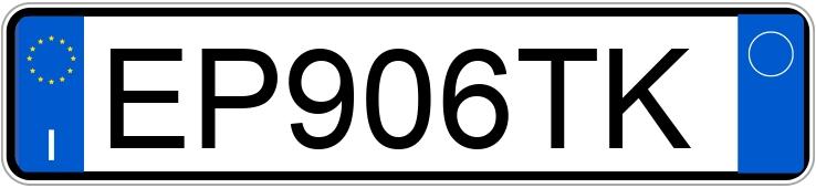 Numer rejestracyjny EP906TK posiada FIAT QUBO