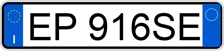 Numer rejestracyjny EP916SE posiada ALFA ROMEO MiTo