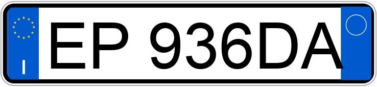 Numer rejestracyjny EP936DA posiada VOLKSWAGEN Golf 7a serie