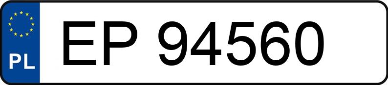 Il numero di registrazione EP 94560 ha OPEL Astra III GTC 1.6 MR`04 E4 Enjoy Easytronic - EP94560