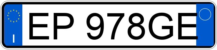 Numer rejestracyjny EP978GE posiada MERCEDES Classe CLS