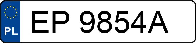 Numer rejestracyjny EP 9854A posiada HYUNDAI Tucson 1.6 T-GDI MR`21 E6d Smart - EP9854A
