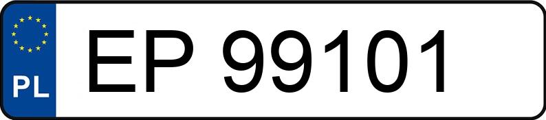 Numer rejestracyjny EP 99101 posiada CITROEN C-CROSSER - EP99101 Numer rejestracyjny EP 99101 posiada CITROEN C-CROSSER - EP99101
