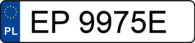 Numer rejestracyjny EP 9975E posiada MERCEDES-BENZ E 500 - EP9975E Numer rejestracyjny EP 9975E posiada MERCEDES-BENZ E 500 - EP9975E