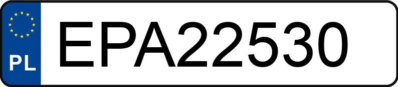 Numer rejestracyjny EPA 22530 posiada HYUNDAI ix35 2.0 MPI MR`11 E5 Style - EPA22530