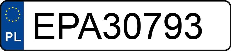 Numer rejestracyjny EPA 30793 posiada KIA Cee d 1.4 MR`16 E6 S - EPA30793