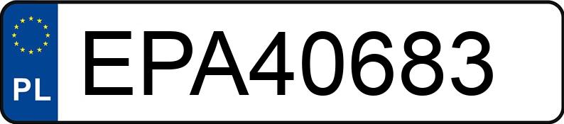 Numer rejestracyjny EPA 40683 posiada SCANIA IGLOOCAR N333/262 - EPA40683