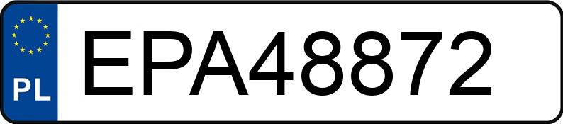 Numer rejestracyjny EPA 48872 posiada KIA OPTIMA - EPA48872