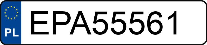 Numer rejestracyjny EPA 55561 posiada RENAULT MEGANE - EPA55561 Numer rejestracyjny EPA 55561 posiada RENAULT MEGANE - EPA55561