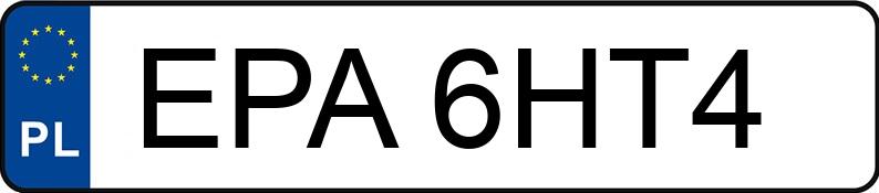 Registreringsnummeret EPA 6HT4 har VOLKSWAGEN Passat B6 2.0 TDI-CR MR`05 E5 Sportline DSG - EPA6HT4