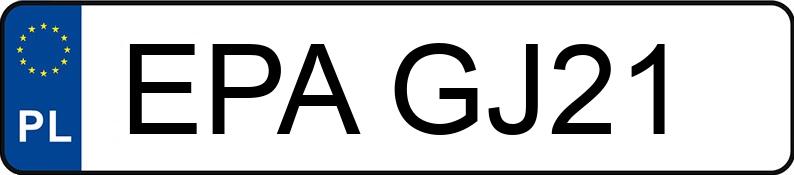 Numer rejestracyjny EPA GJ21 posiada FORD Focus 1.6 MR`05 E4 Sport - EPAGJ21 Numer rejestracyjny EPA GJ21 posiada FORD Focus 1.6 MR`05 E4 Sport - EPAGJ21