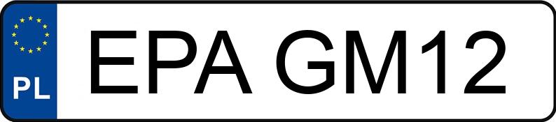 Numer rejestracyjny EPA GM12 posiada PEUGEOT 407 - EPAGM12