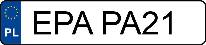 Registreringsnummeret EPA PA21 har MERCEDES-BENZ C 180 Kat. 202 Classic - EPAPA21