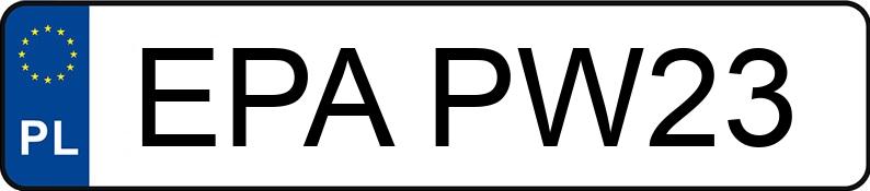 Numer rejestracyjny EPA PW23 posiada HYUNDAI i10 1.1 MR`11 E5 Base - EPAPW23 Numer rejestracyjny EPA PW23 posiada HYUNDAI i10 1.1 MR`11 E5 Base - EPAPW23