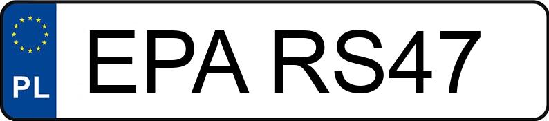 Registreringsnummeret EPA RS47 har BMW 318i Kat. MR`98 E46 318i Kat. MR`98 E46 - EPARS47