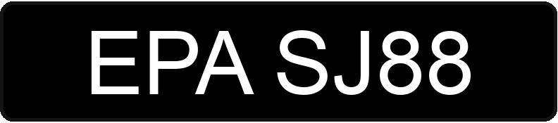 Numer rejestracyjny EPA SJ88 posiada FIAT 125P - EPASJ88