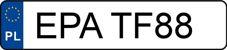 RegistreringsnummerEPA TF88 har CITROEN Berlingo II Multispace 1.6 HDI MR`12 E5 XTR Business - EPATF88