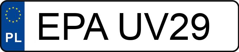 Numer rejestracyjny EPA UV29 posiada FIAT Grande Punto 1.4 MR`05 E4 Emotion - EPAUV29