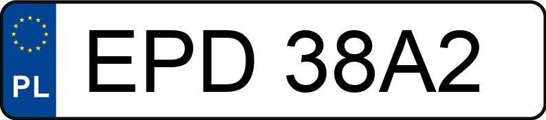 Numer rejestracyjny EPD 38A2 posiada SKODA Octavia III 1.6 TDI-CR MR`13 E6 Edition DSG - EPD38A2