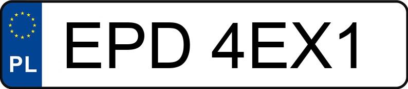 Numer rejestracyjny EPD 4EX1 posiada SKODA Octavia III 2.0 TDI-CR MR`13 E6 Laurin & Klement 4x4 DSG - EPD4EX1 Numer rejestracyjny EPD 4EX1 posiada SKODA Octavia III 2.0 TDI-CR MR`13 E6 Laurin & Klement 4x4 DSG - EPD4EX1