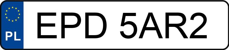 Numer rejestracyjny EPD 5AR2 posiada AUDI A3 1.8 Kat. MR`96 8L Ambiente - EPD5AR2 Numer rejestracyjny EPD 5AR2 posiada AUDI A3 1.8 Kat. MR`96 8L Ambiente - EPD5AR2
