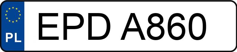 Numer rejestracyjny EPD A860 posiada HONDA ACCORD - EPDA860 Numer rejestracyjny EPD A860 posiada HONDA ACCORD - EPDA860