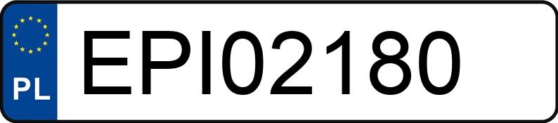 Il numero di registrazione EPI 02180 ha VOLKSWAGEN Transporter T5 GP TDi MR`10 E5 3.0t Transporter T5 GP TDi MR`10 E5 3.0t - EPI02180
