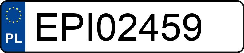 Numer rejestracyjny EPI 02459 posiada FRUEHAUF - EPI02459 Numer rejestracyjny EPI 02459 posiada FRUEHAUF - EPI02459