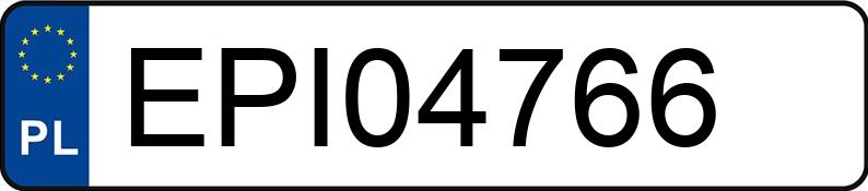 Numer rejestracyjny EPI 04766 posiada SEAT LEON - EPI04766