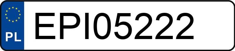 Numer rejestracyjny EPI 05222 posiada VOLKSWAGEN Caddy 2.0 TDI MR`21 E6 2.4t Caddy 2.0 TDI MR`21 E6 2.4t - EPI05222