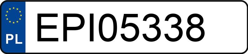 Numer rejestracyjny EPI 05338 posiada BMW 320i MR`04 E3 E90 320i MR`04 E3 E90 - EPI05338 Numer rejestracyjny EPI 05338 posiada BMW 320i MR`04 E3 E90 320i MR`04 E3 E90 - EPI05338