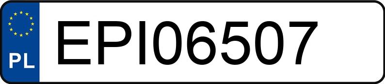 Numer rejestracyjny EPI06507 posiada BMW 520i Kat. MR`03 E3 E60 520i Kat. MR`03 E3 E60