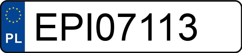 Numer rejestracyjny EPI 07113 posiada BMW X3 Diesel MR`10 E5 F25 xDrive30d Step - EPI07113 Numer rejestracyjny EPI 07113 posiada BMW X3 Diesel MR`10 E5 F25 xDrive30d Step - EPI07113