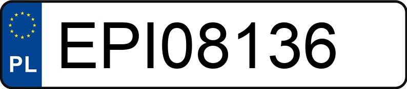 Il numero di registrazione EPI 08136 ha OPEL Astra Classic III 1.7 DTR MR`10 E5 Astra Classic III 1.7 DTR MR`10 E5 - EPI08136