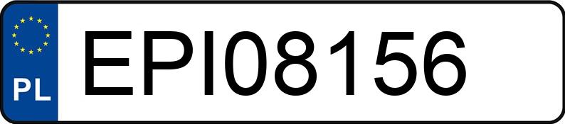Numer rejestracyjny EPI 08156 posiada AUDI A4 1.9 TDi Kat. B5 A4 1.9 TDi Kat. B5 - EPI08156