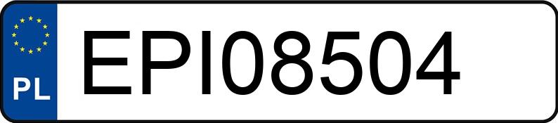 Numer rejestracyjny EPI 08504 posiada MITSUBISHI SPACE STAR - EPI08504 Numer rejestracyjny EPI 08504 posiada MITSUBISHI SPACE STAR - EPI08504